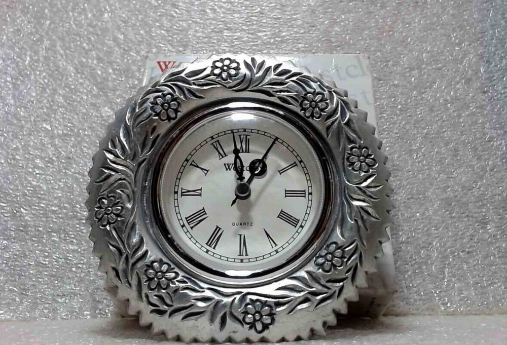 Westclox Decorative table clock hand painted Quartz box instructions