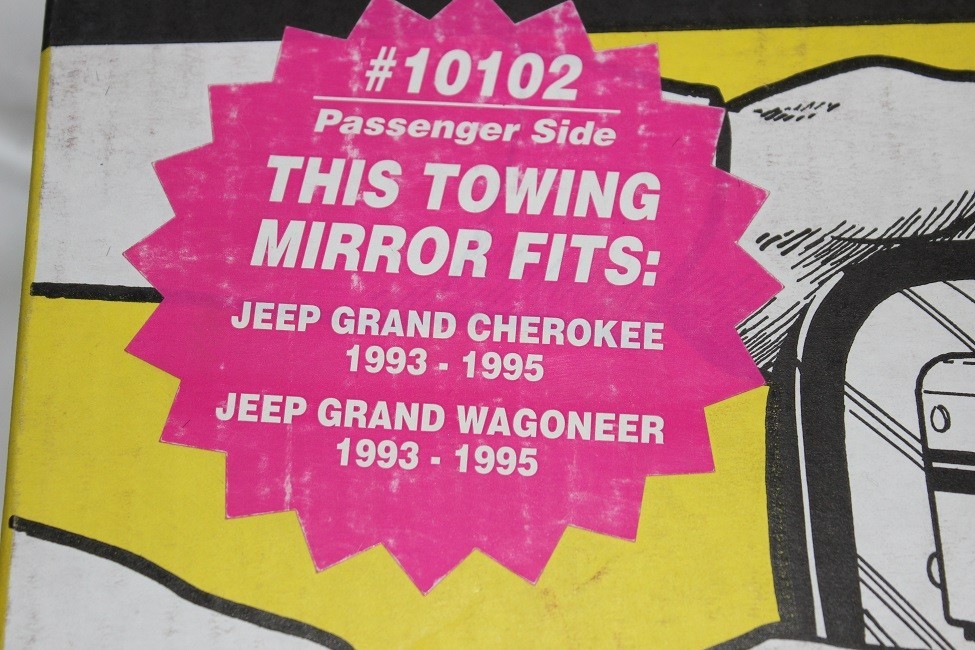 CIPA Passenger Side Towing Mirror 10102