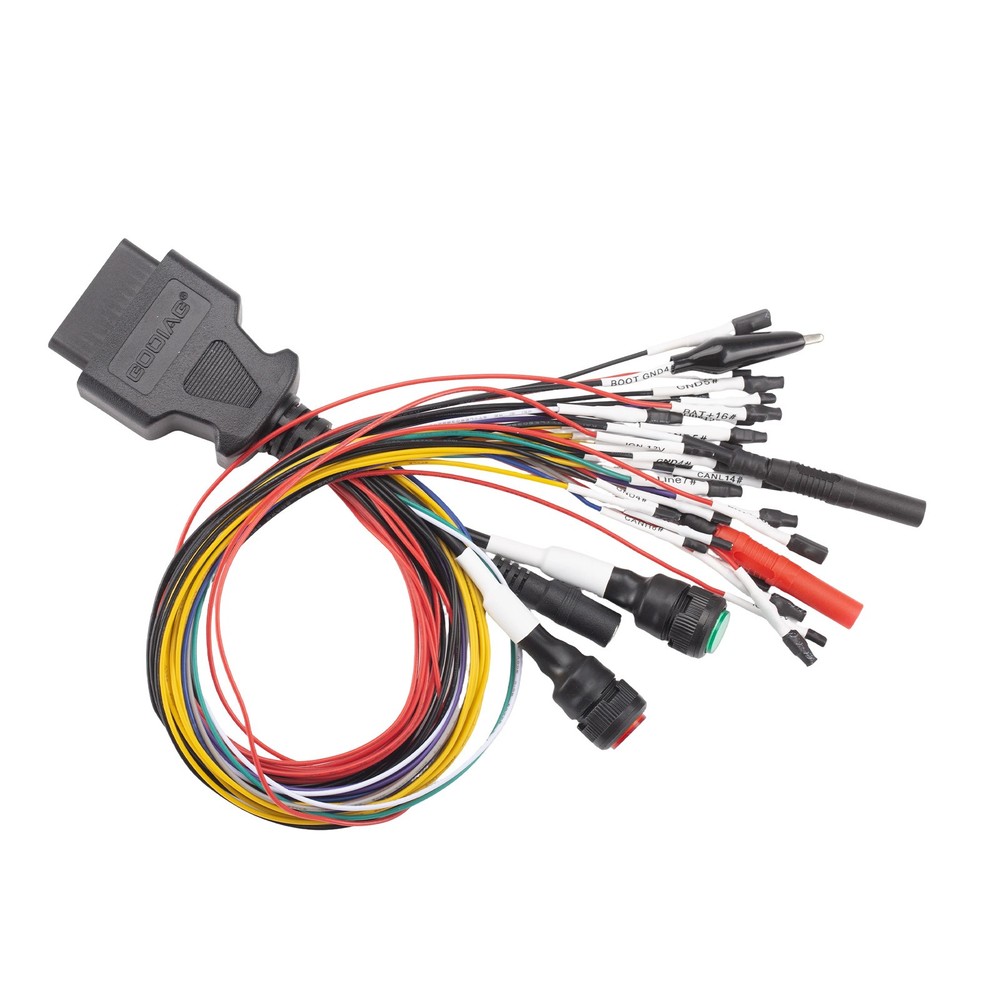 GODIAG Breakout Tricore Cable Full Protocol OBD2 Jumper Cable for Bench Work