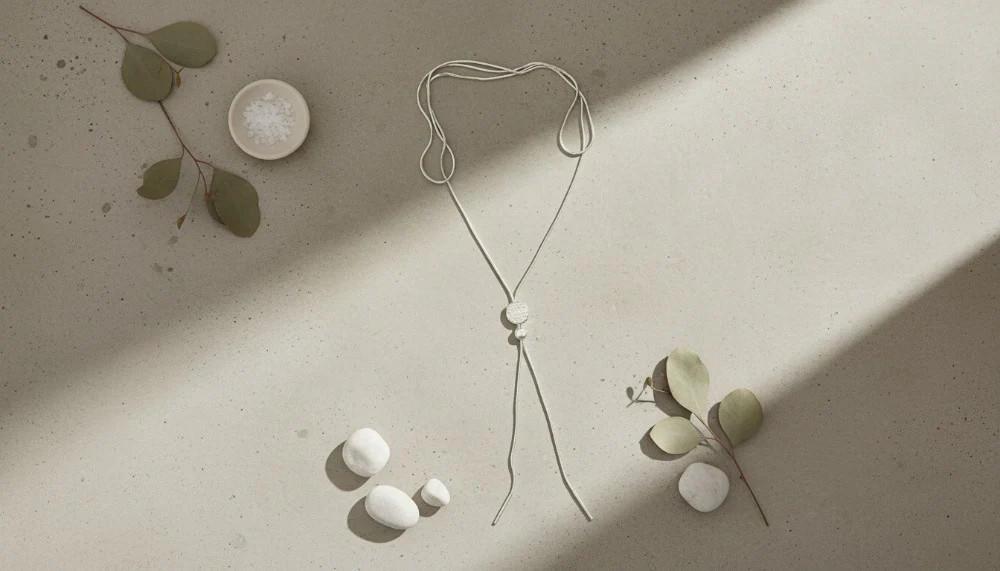 Tranquil Thread Necklace