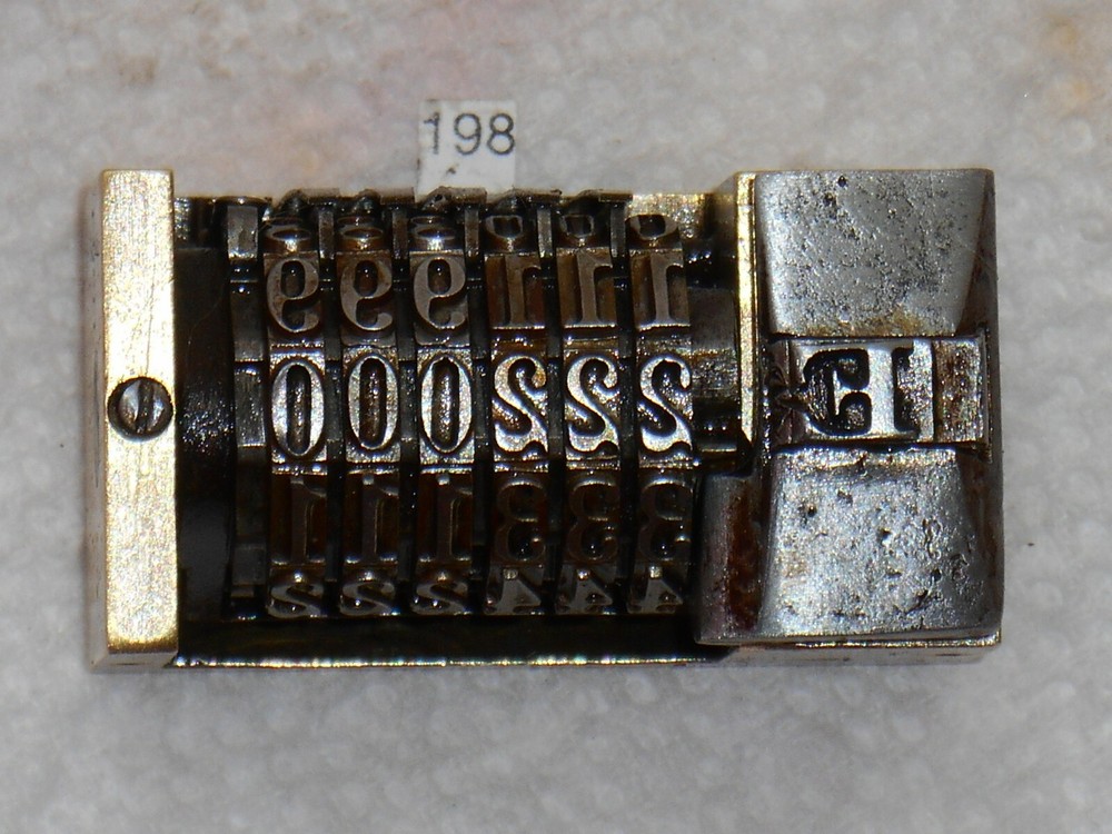 Letterpress Numbering machine | (Roberts #28) |198