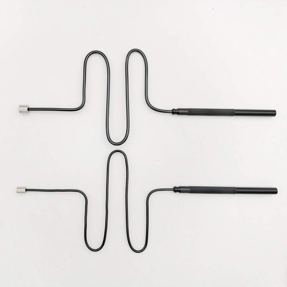 2 Pack Flexible Magnetic Pickup Tool Bendable Magnetic Sweeper Pickup Tool