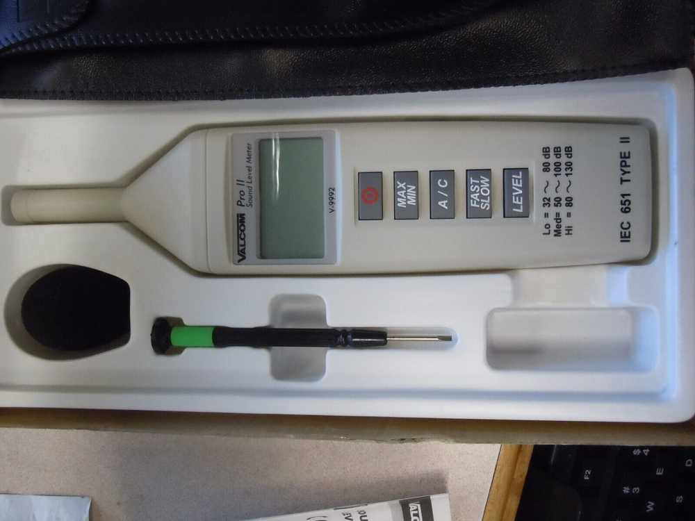 Valcom V-9992 Digital Sound Level Meter Pro Ii (v9992)
