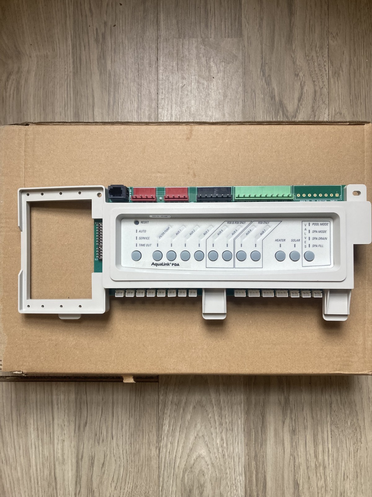 Jandy Aqualink RS Main Control Replacement Board w/Bezel Only. New open box.