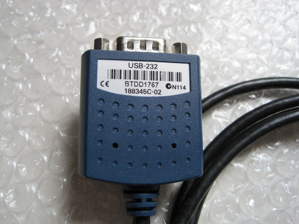 National Instrument USB-232 188345C-02 (Interface Cable)