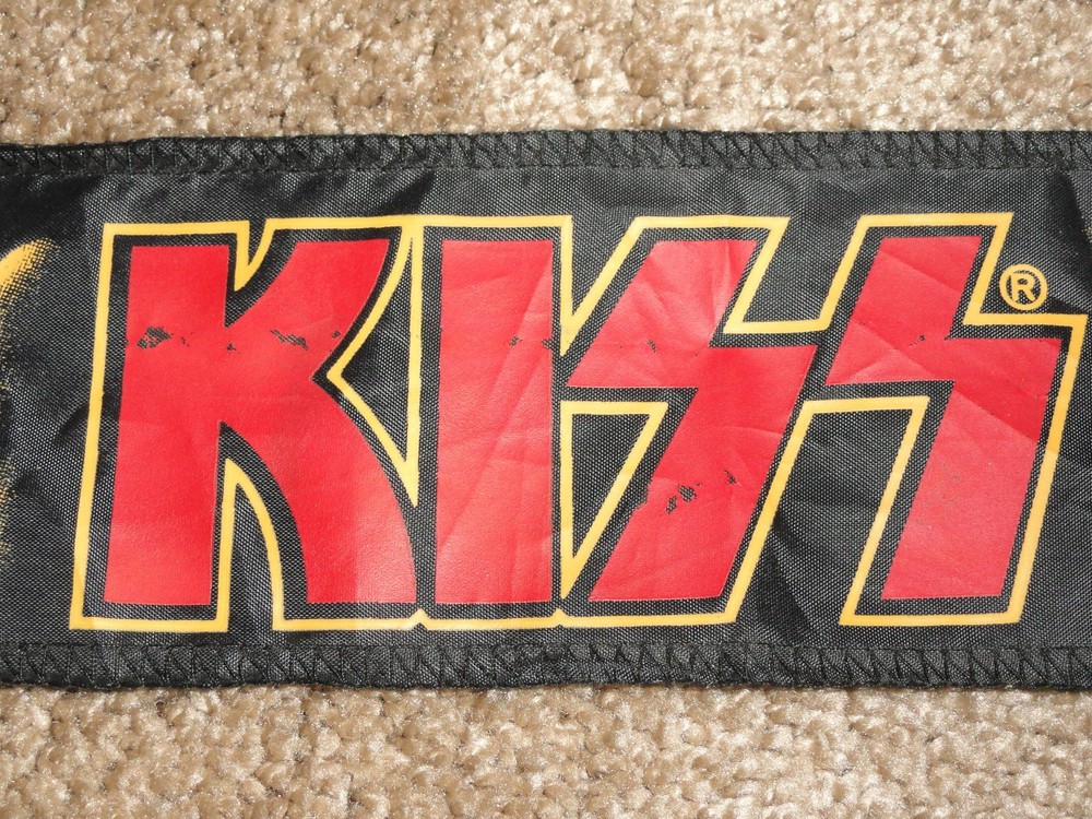 KISS Animalized 1984 World Tour Headband Rare