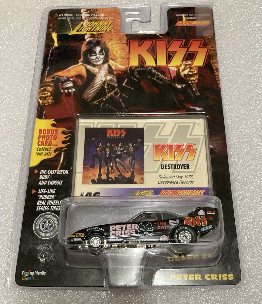 KISS Cars Ace + Peter Racing Dreams/Champions Vintage 1990s + Cards #46 #8, 3ea