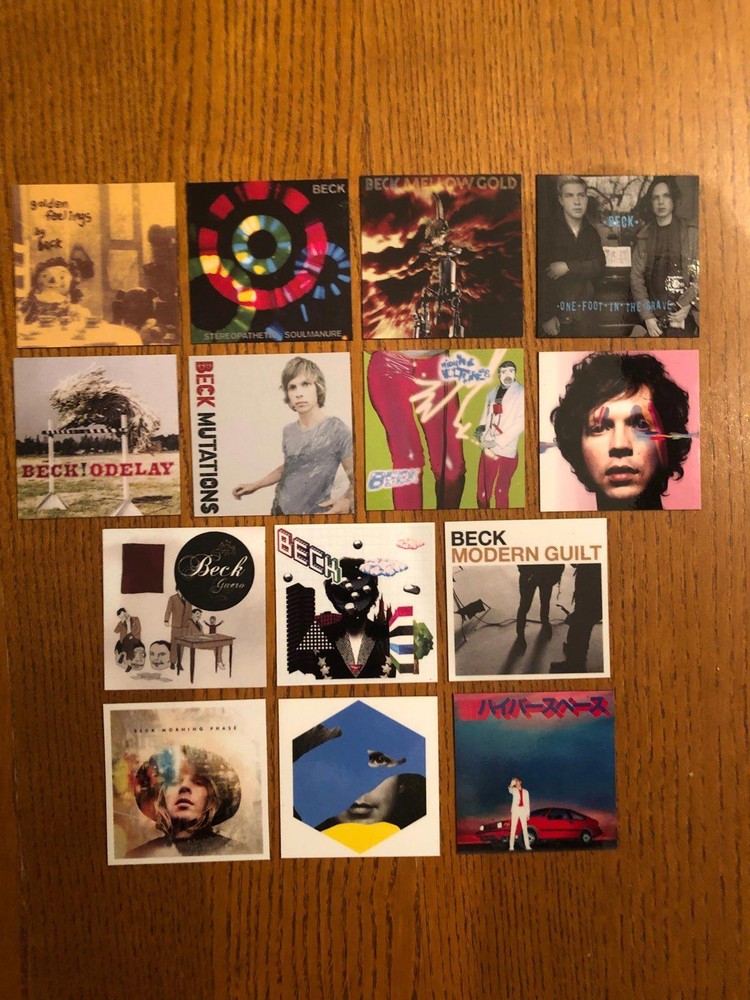 Beck fridge magnets