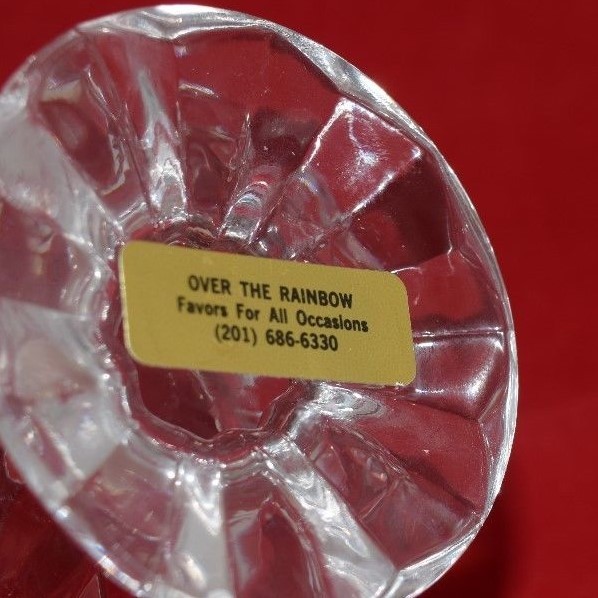 Crystal Candy Dish 24% Full Lead Crystal - Small Chip