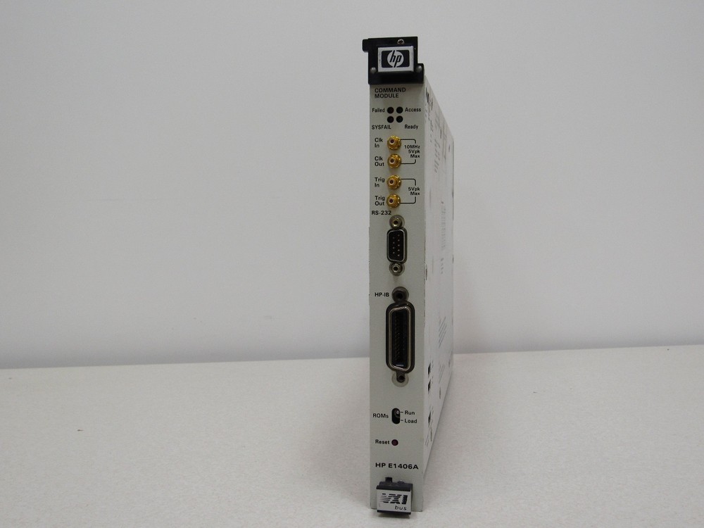 HP Agilent E1406 VXI HP-IB Command Module C-Size