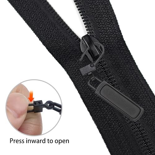 Deshionew 4 PCS Spare Zipper Pulls Removable Metal Zipper Pulls Zipper
