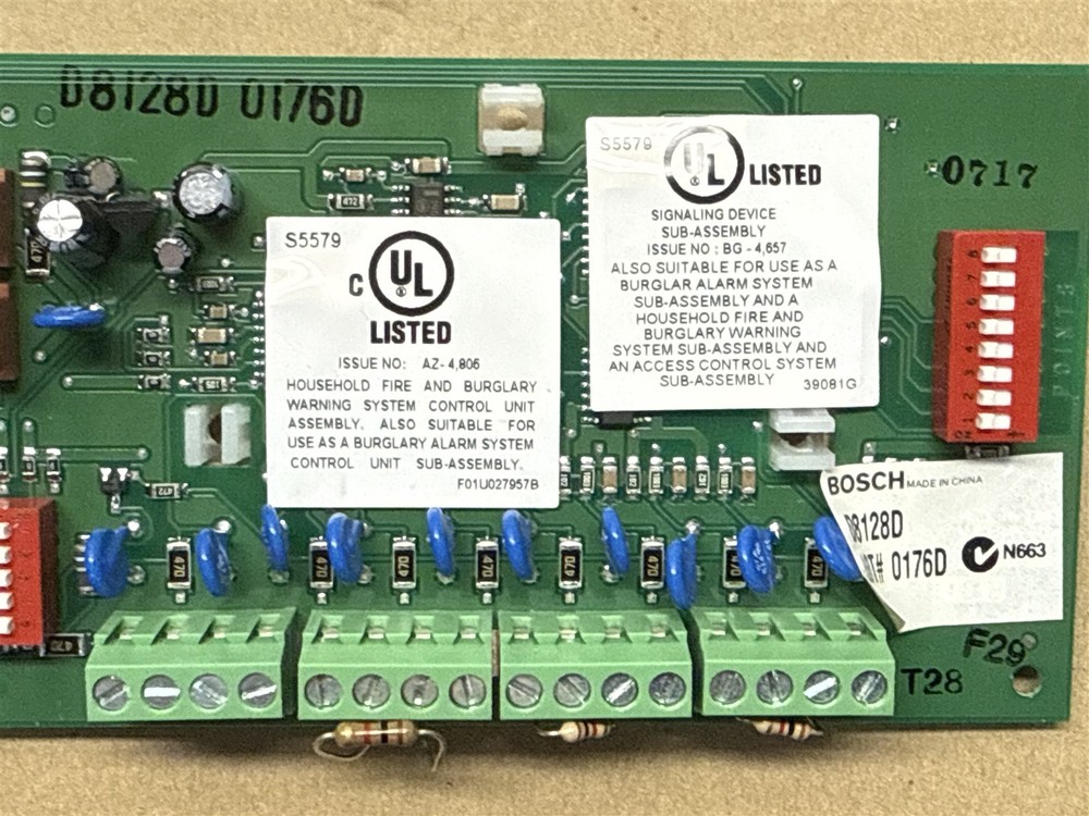 DIEBOLD SECURESTAT D1700GV2 ALARM CONTROL PANEL W/ MODULES D7412GV2 NEW OPEN BOX