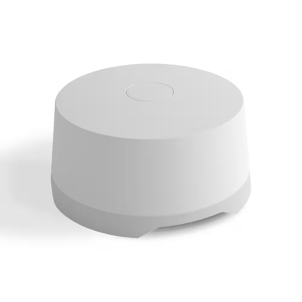 Smart Indoor Water Sensor, Wi-Fi Connected, Wireless (Battery) - White (1-Pack)