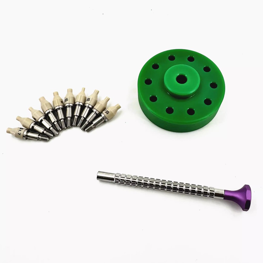 Watch Hand Install Setting Tools Dual Sided with Replaceable Pusher Fitting Sezz
