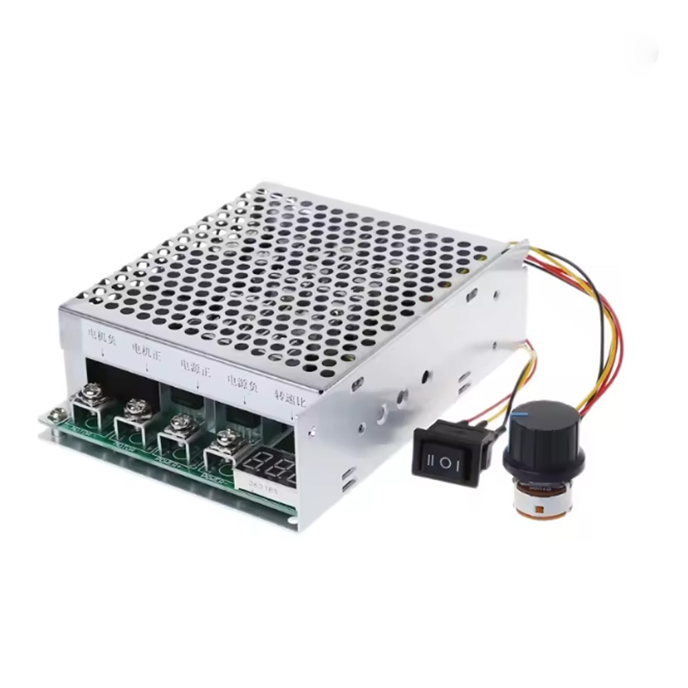 40A DC Motor Reverse Variable Speed Controller PWM HHO 12V 24V 48V 2000W 9-60V