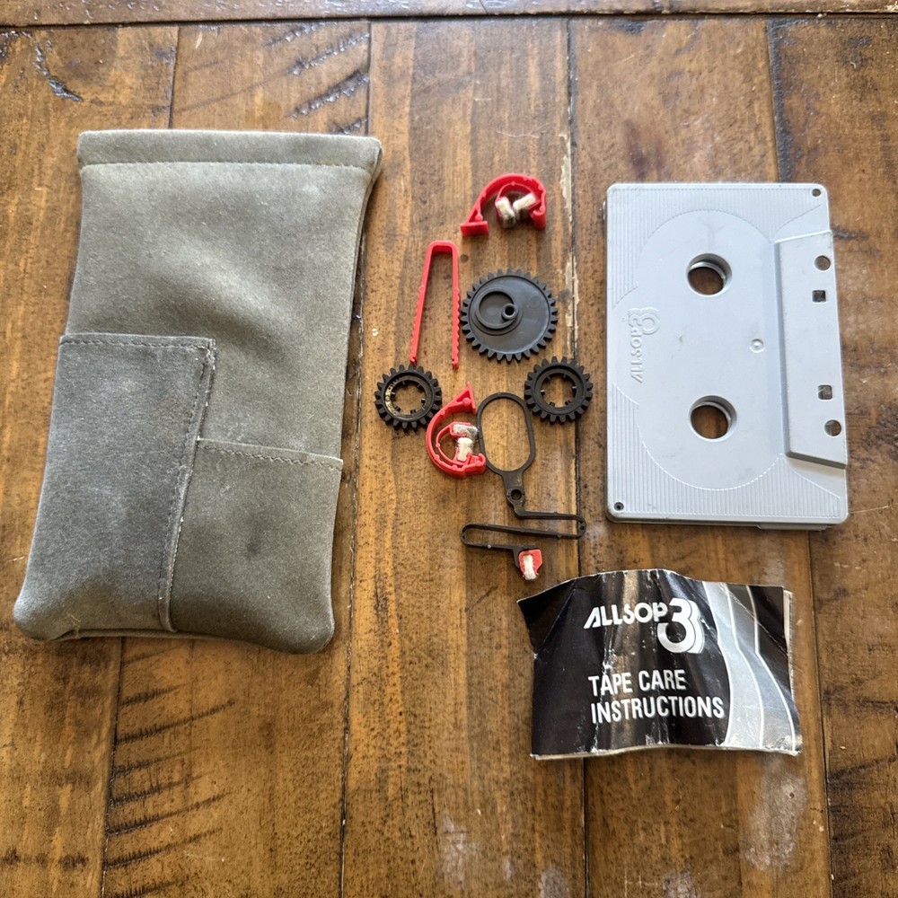 BMW Vintage Cassette Tape Deck Cleaner Kit & Instructions E30 E24 E28