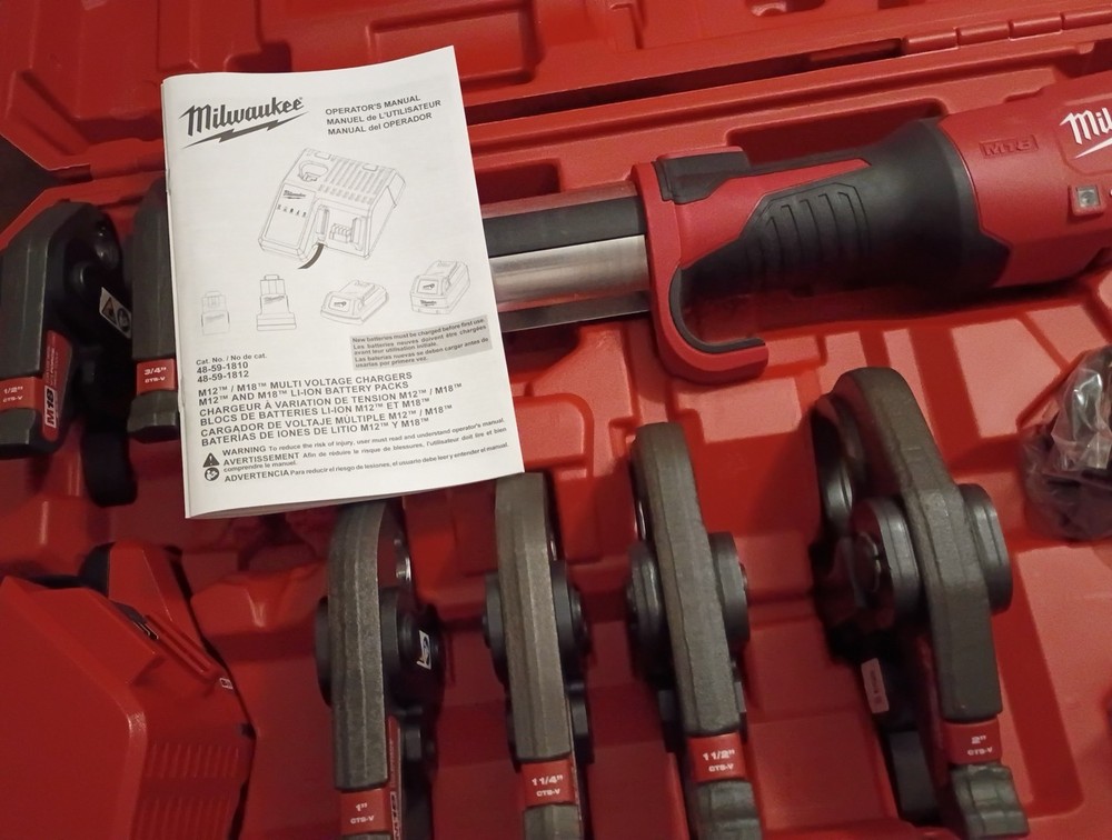 milwaukee 2922-22 m18 force logic press tool