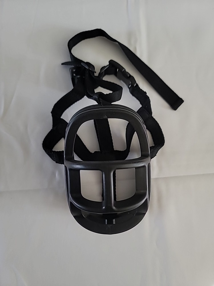 BASKERVILLE Heavy Duty Black Adjustable Dog Training Muzzle Size 6