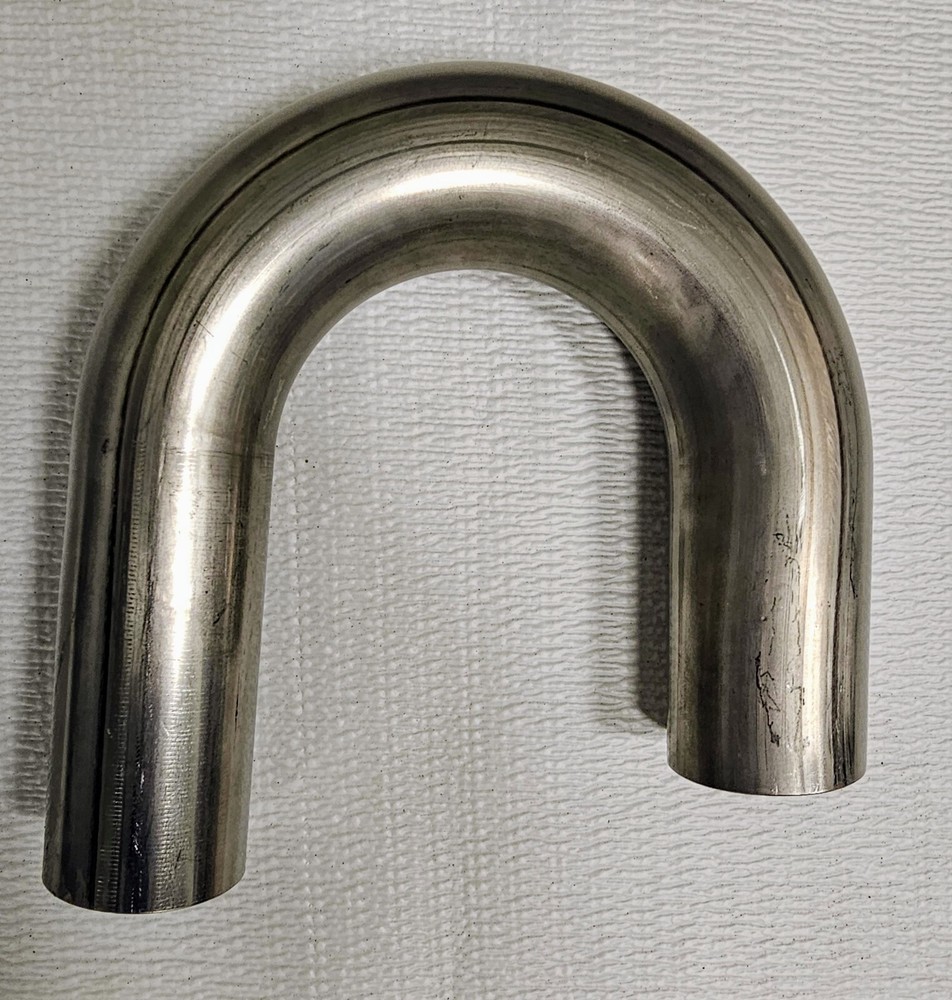 2" X 3" Stainless Steel U-bend