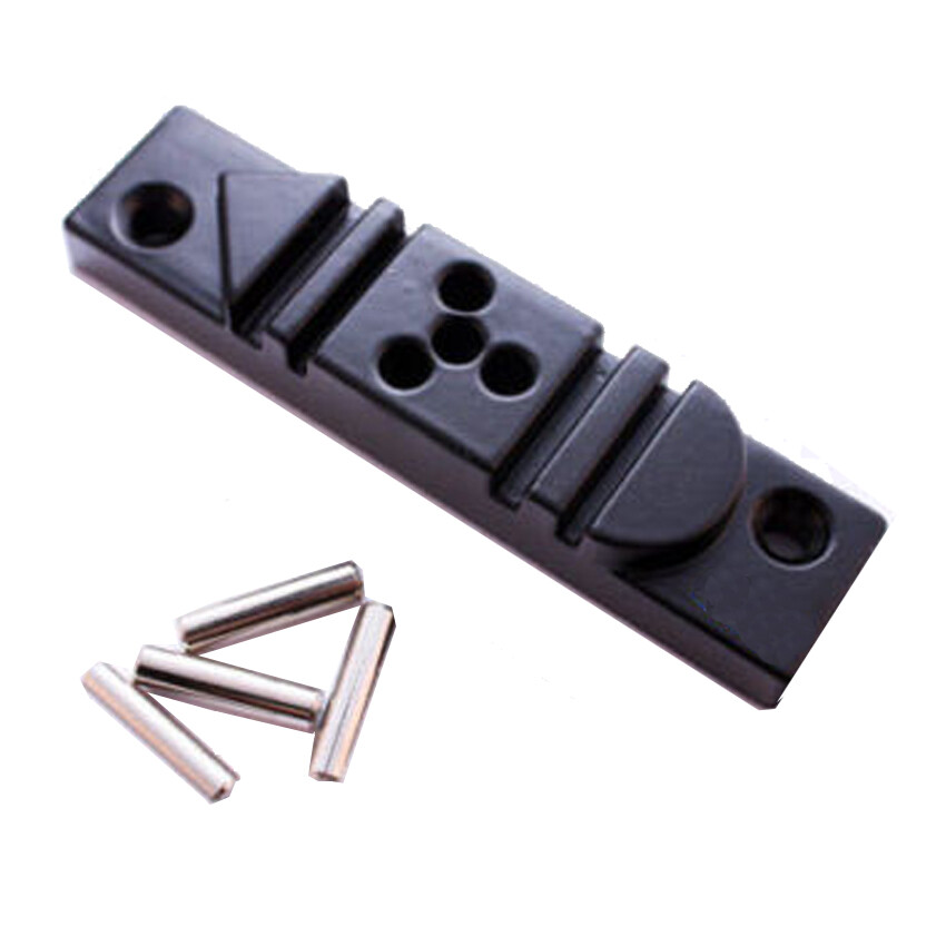 Wire Bending Jig Tool Wire Bender & Flat Nose Pliers Nylon Jaws Wrapping Kit