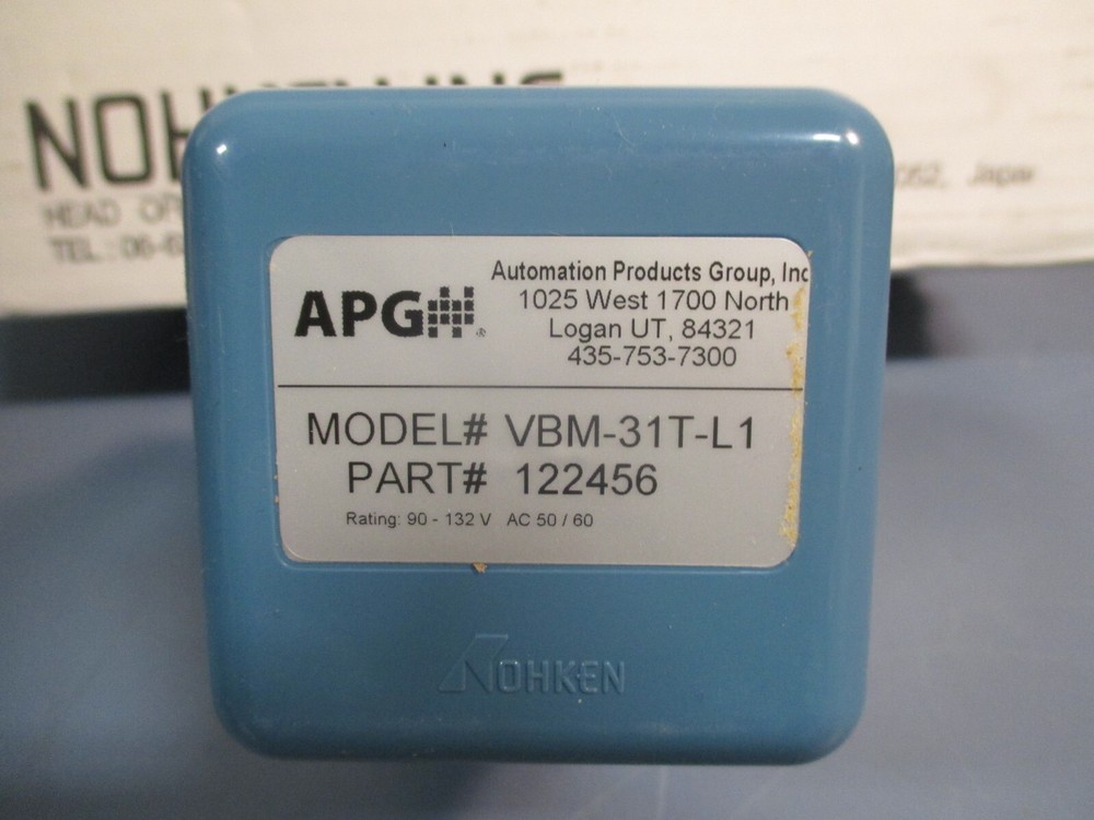Nohken Probe Level Sensor Model# VBM-31T-L1 Part# 122456