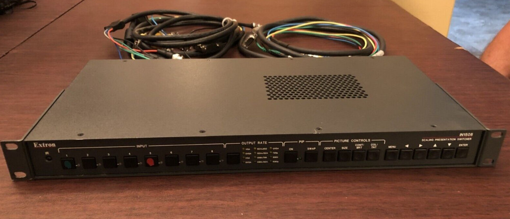 Extron IN1508 Scaling Presentation Switcher 8 inputs NO Power Supply