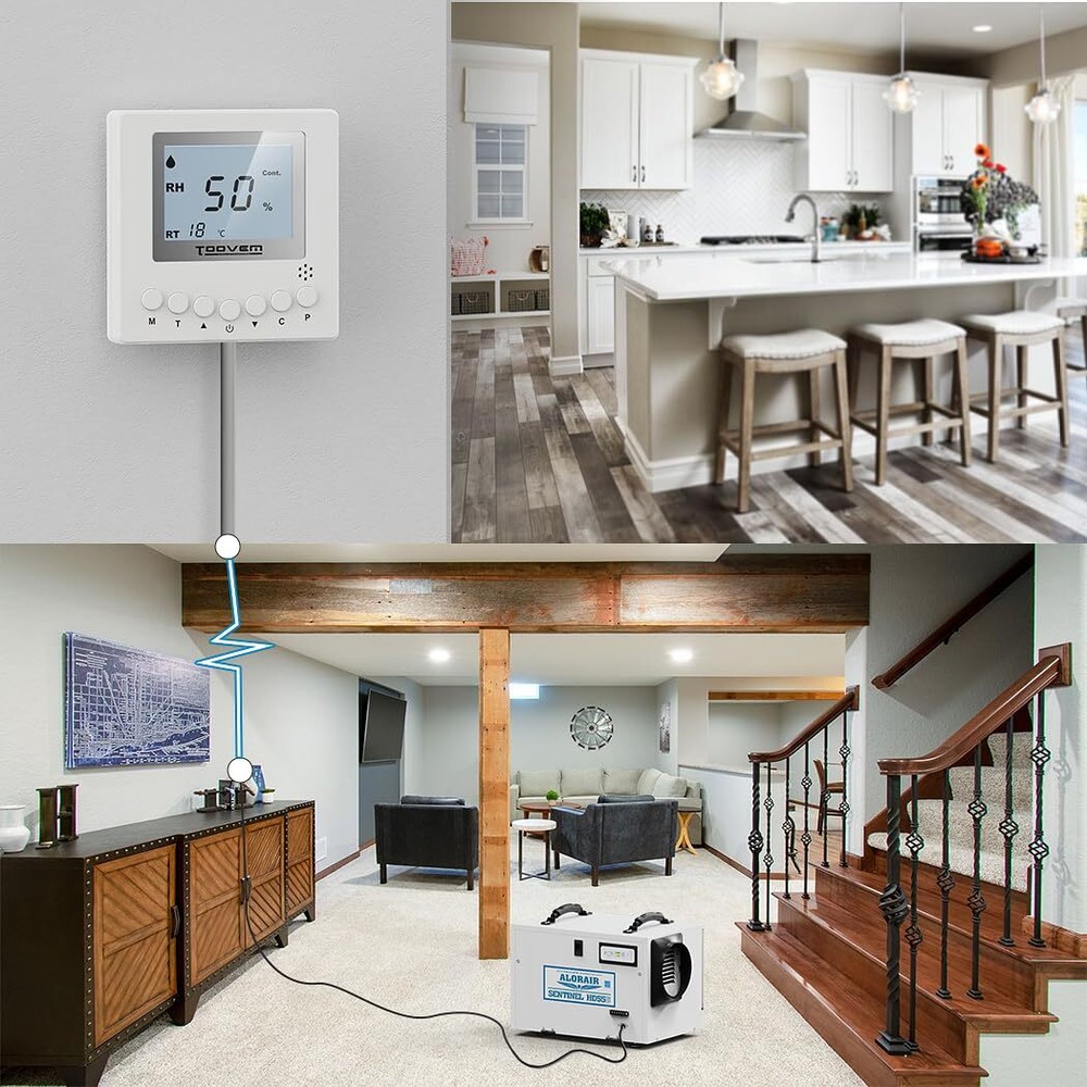 Remote Controller for Digital Humidity, Temperature, Adapt The Humidity Level