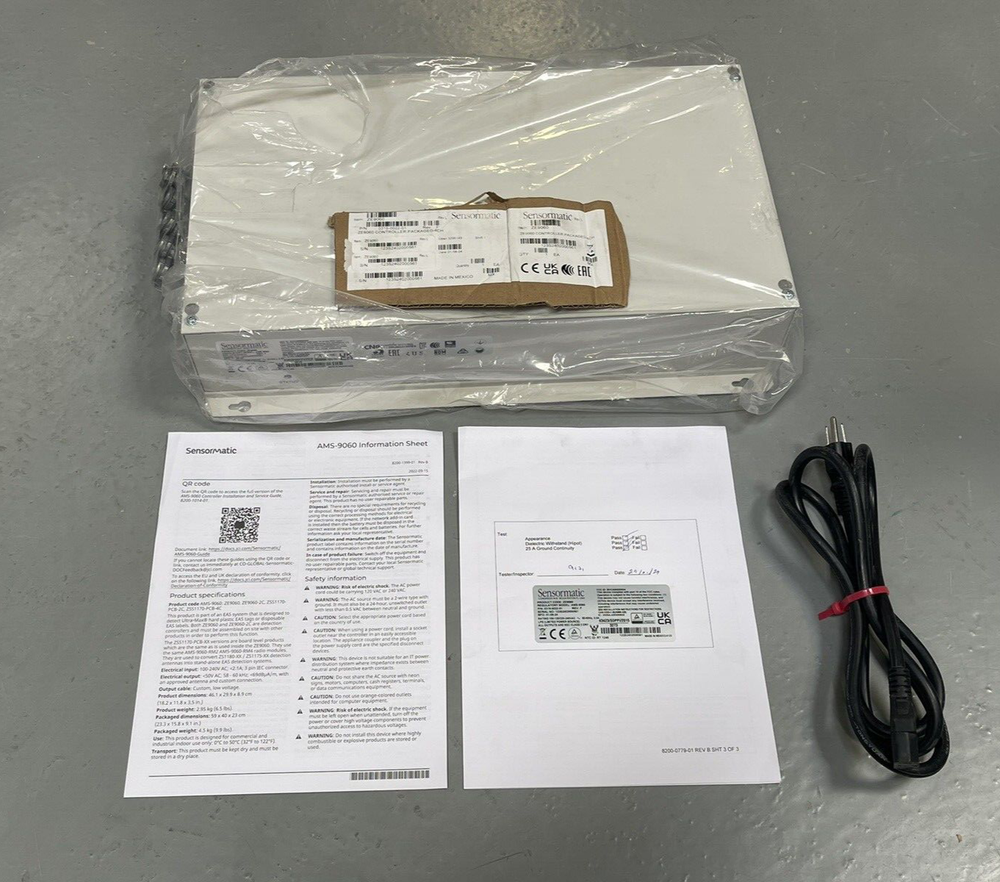 New SENSORMATIC Controller 4 Channel #ZE9060 Ships FREE