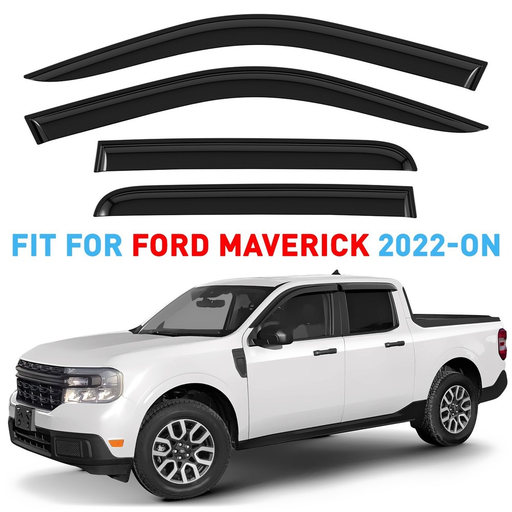 Rain Guards Vent Visors Shade for 2022-2024 Ford Maverick