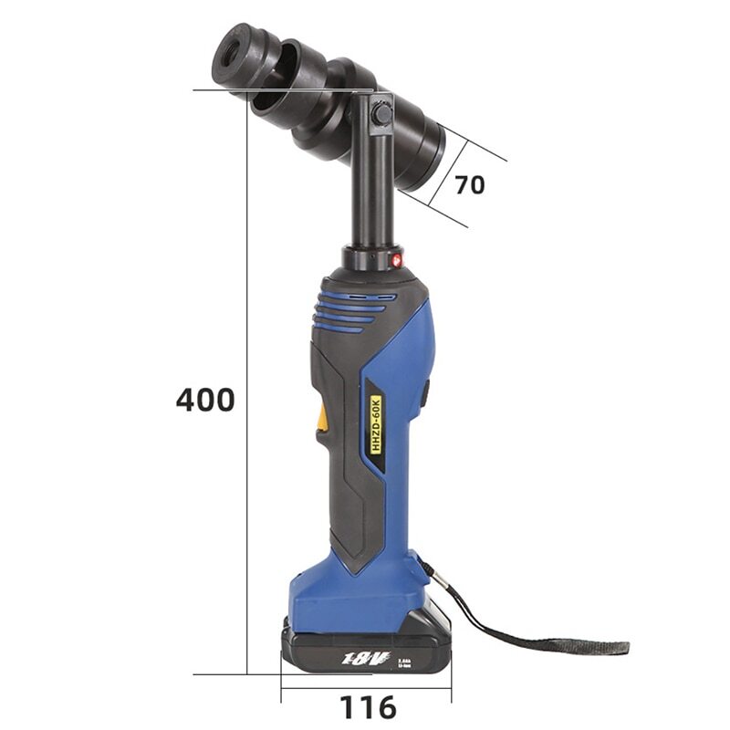 便携式 充电 EZ-60K 电动直柄 液压开孔器-