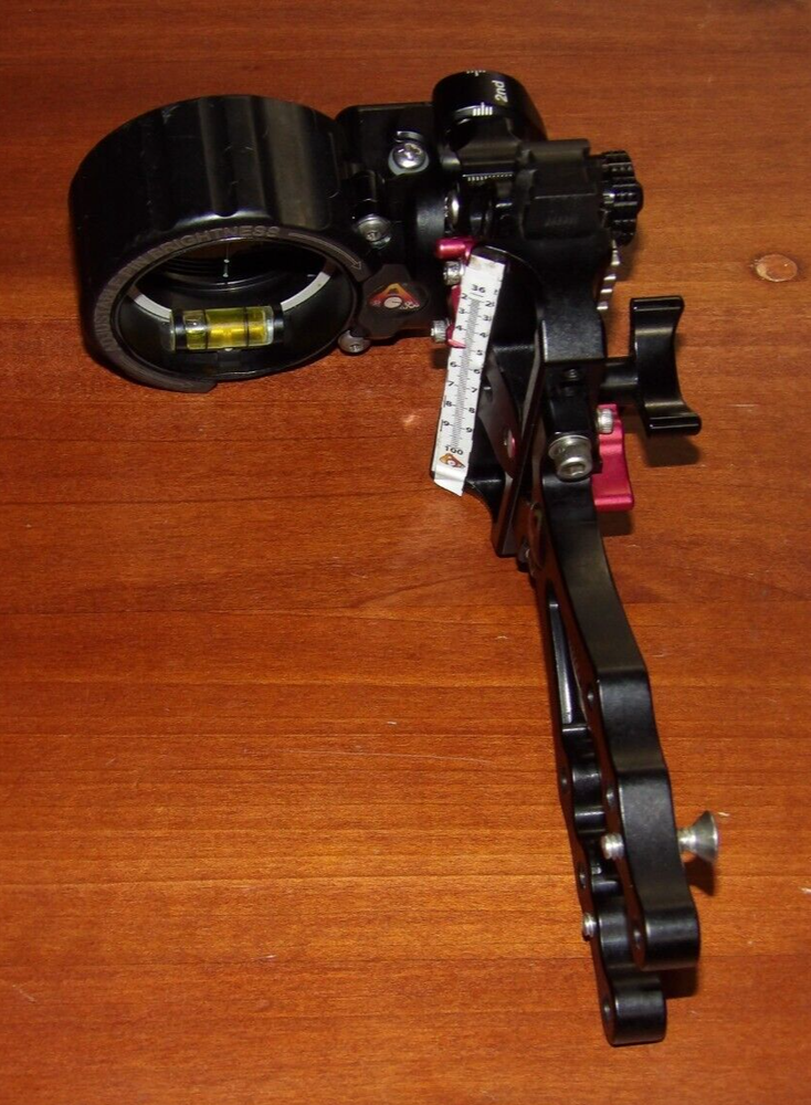 Axcel Accutouch 2 Pin Slider Bow Sight- Accustat - $400 MSRP