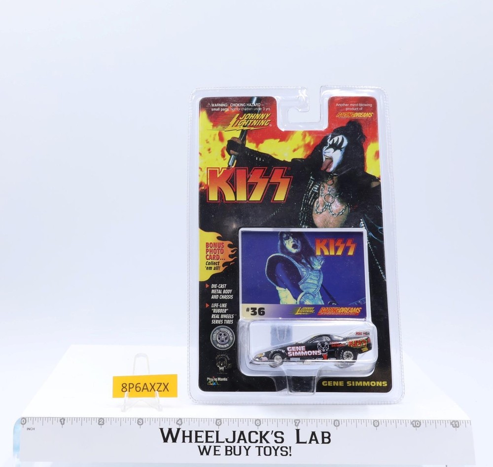Gene Simmons Car KISS Johnny Lightning #36 Die-Cast 1997 Playing Mantis NEW MOSC