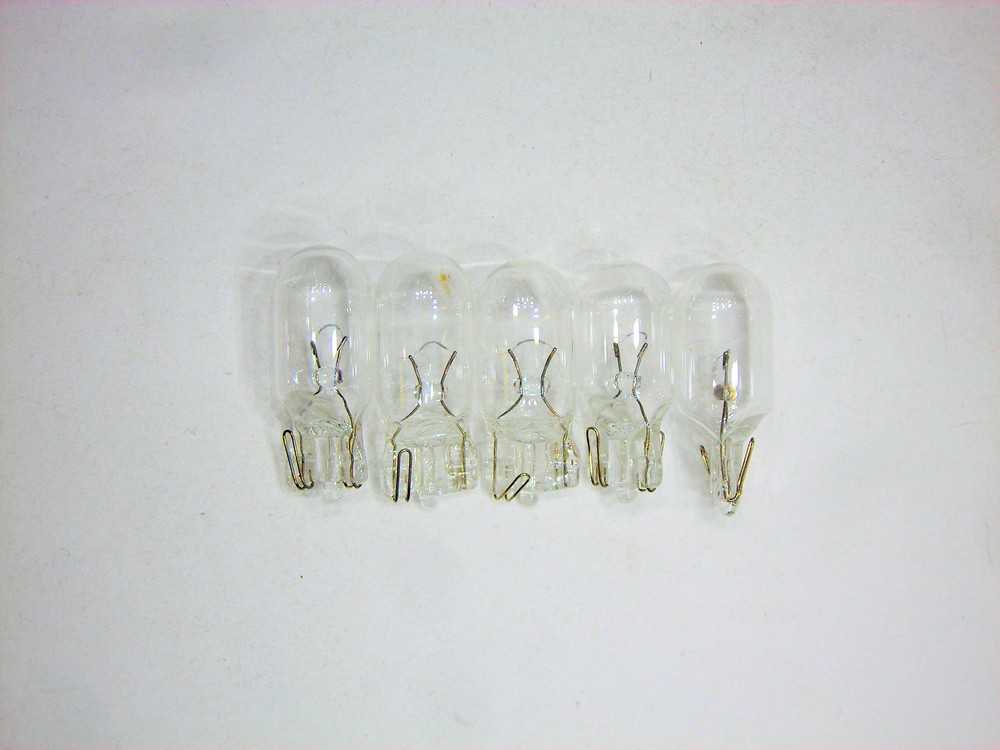 Wedge Base Lamp 12V 100mA 5 pcs
