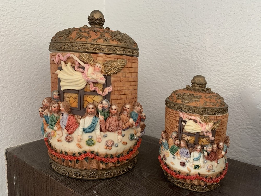 The Last Supper Kitchen Canisters