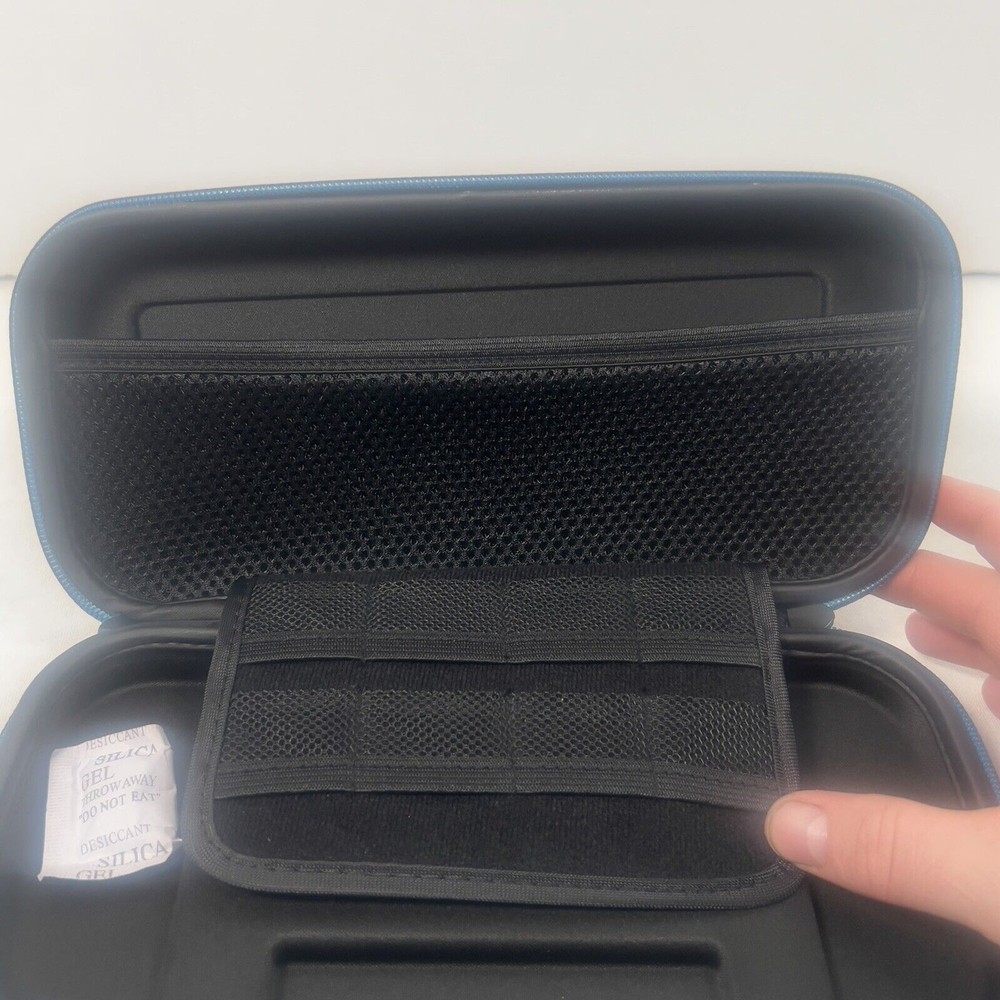 Rigortok Nintendo Switch Black Zip Hard Travel Case - Open Box
