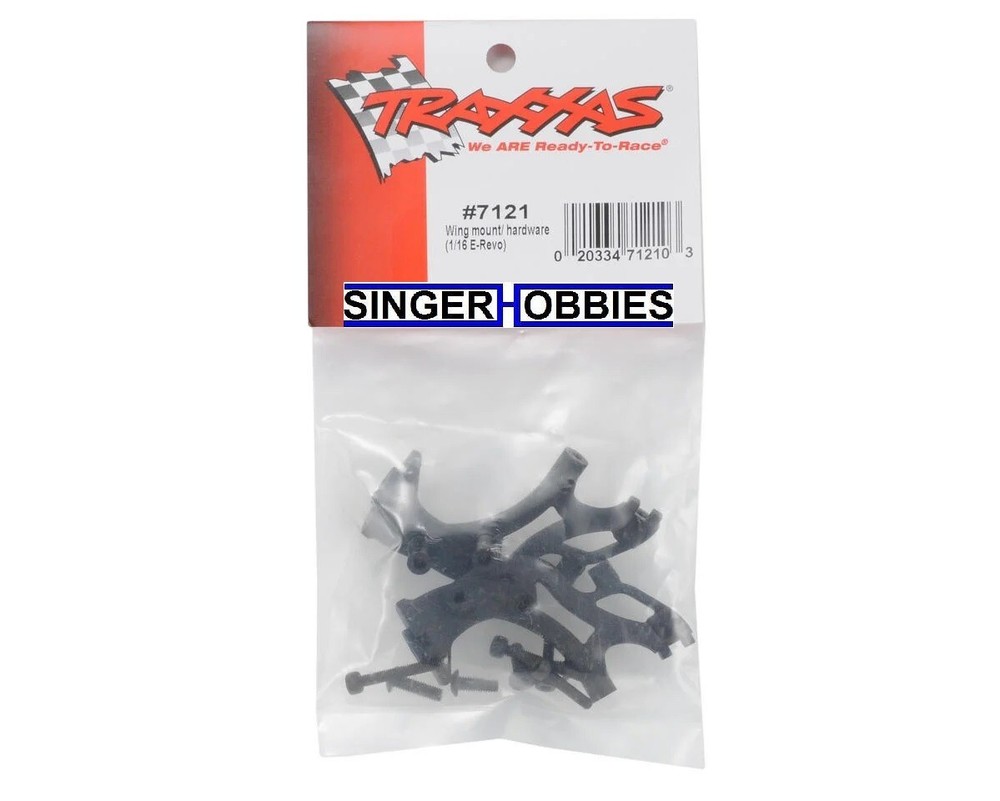 Traxxas 7121 Wing Mount / Hardware (1/16 E-Revo) TRA1