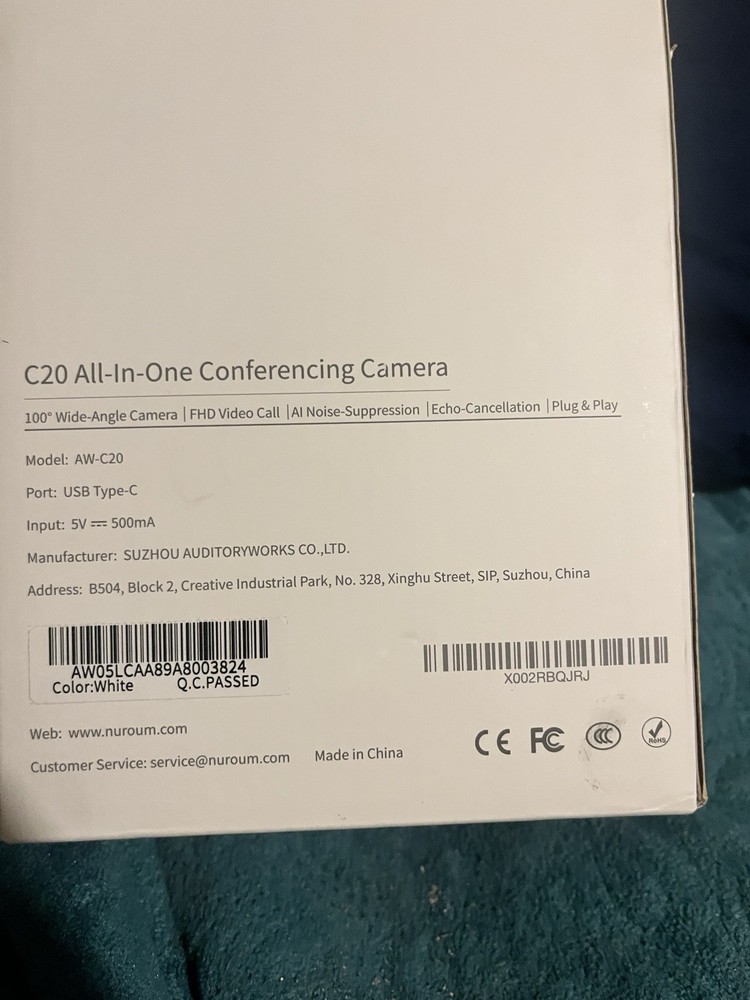 Nuroum c20 All On One Conference Camera