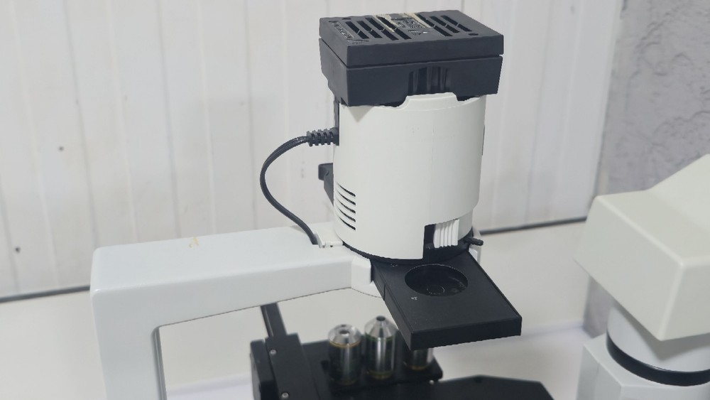 Olympus CKX41 Inverted Fluorescence Phase Contrast Microscope with 3 Objectives