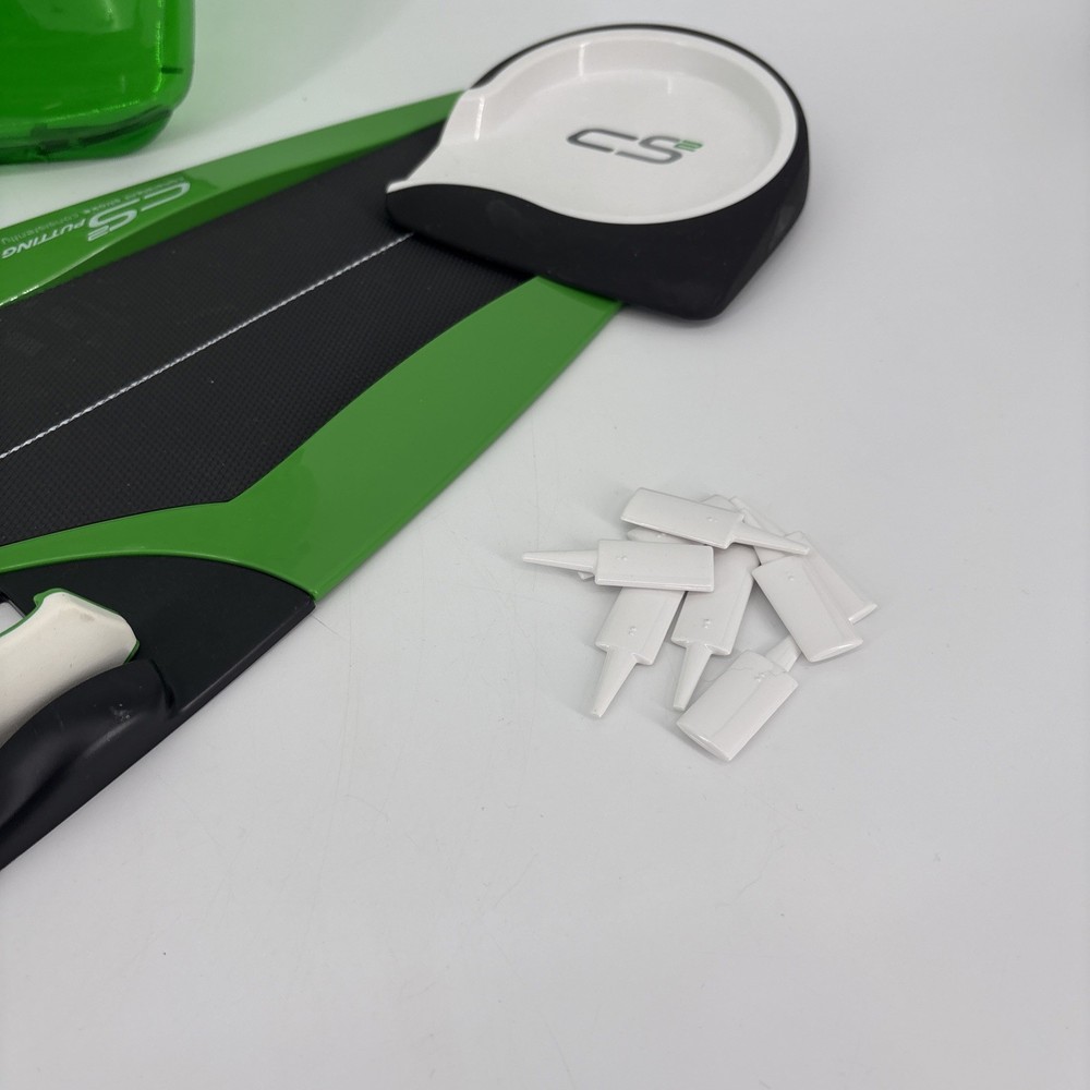 CS2 Golf Putting Training Aid Kit Complete w/ Cup Portable Tested Works