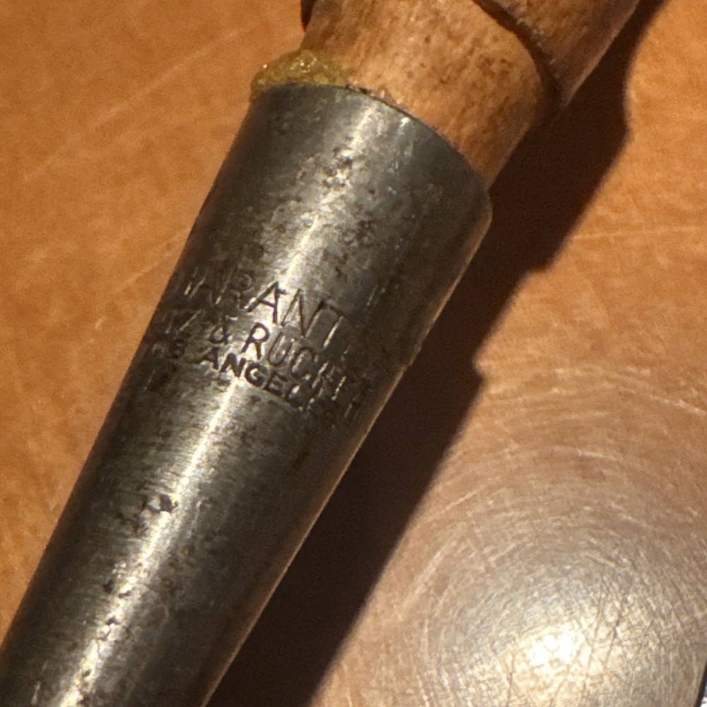 Entz & Rucker Chisel Antique