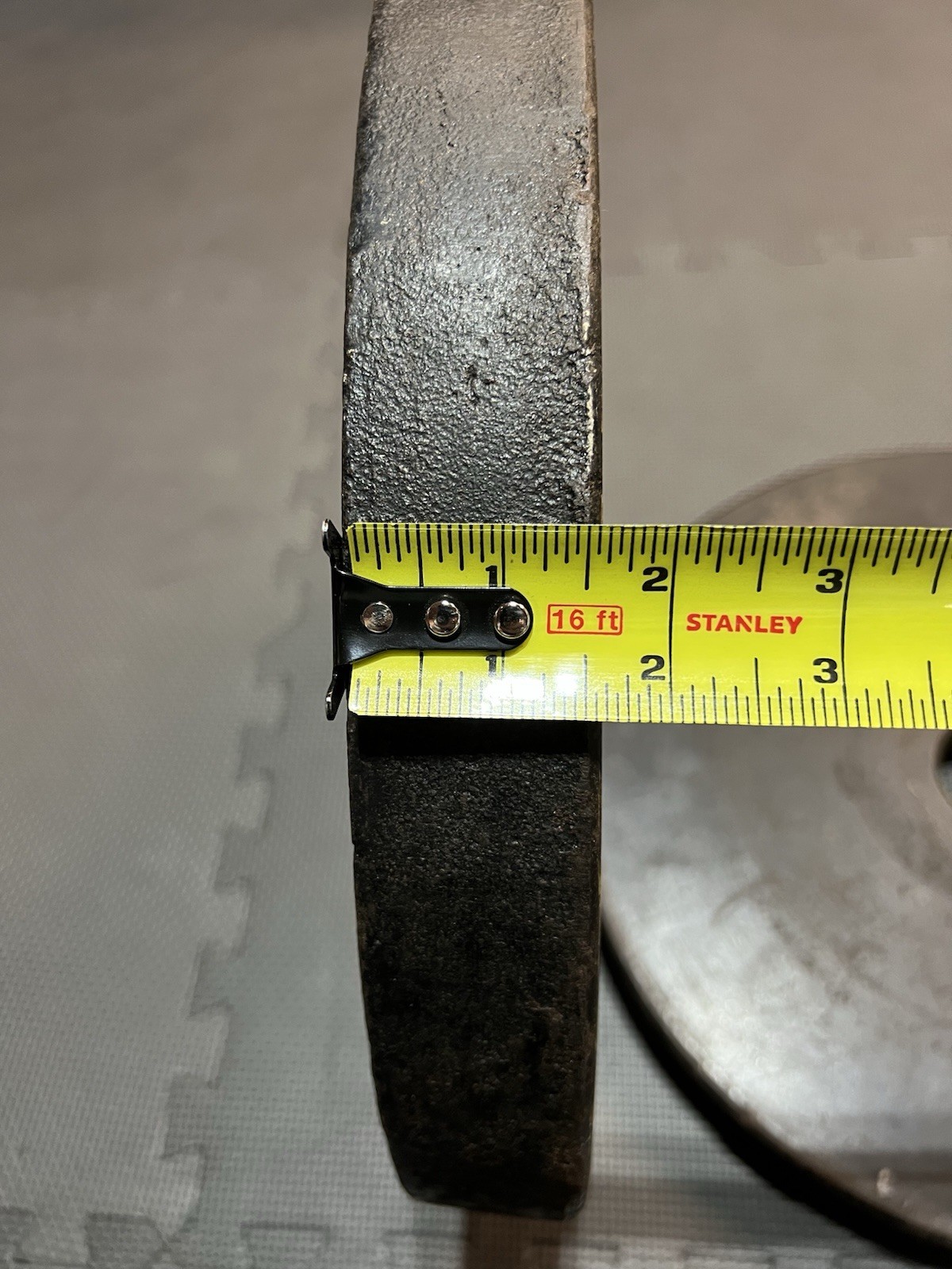 Dan Lurie Olympic Deep Dish Vintage Weight Plates Pair 35lbs not York Jackson