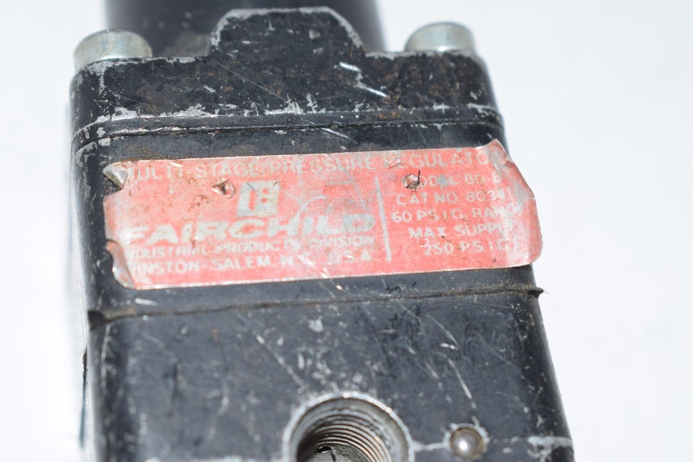 Fairchild Model 80B Multi-Stage Pressure Regulator 80341