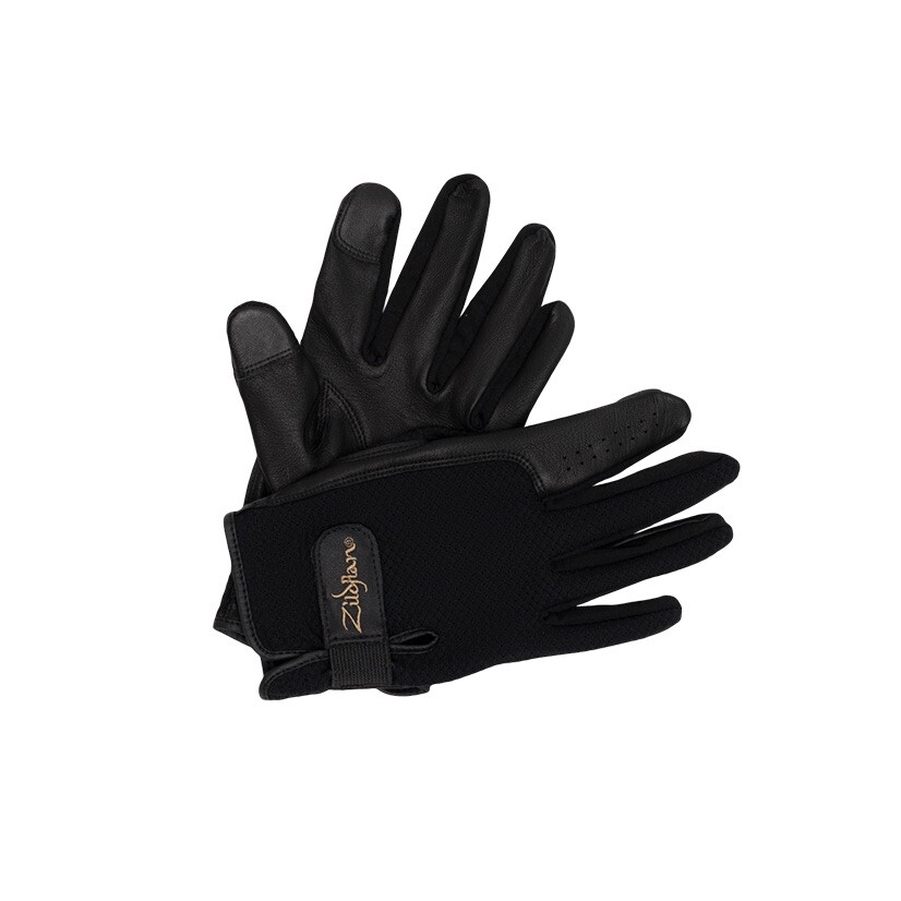 Zildjian Touchscreen Drummers Gloves Extra Large Black