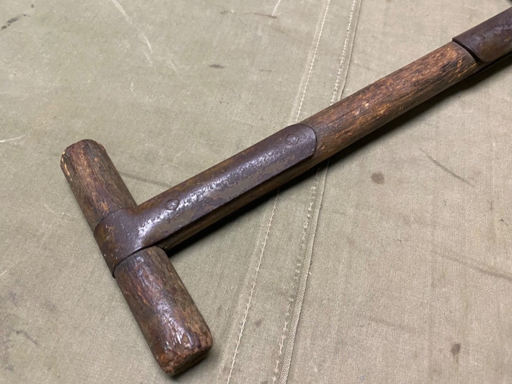 ORIGINAL WWI WWII US ARMY M1910 T-HANDLE FIELD E-TOOL ENTRENCHING SHOVEL-
