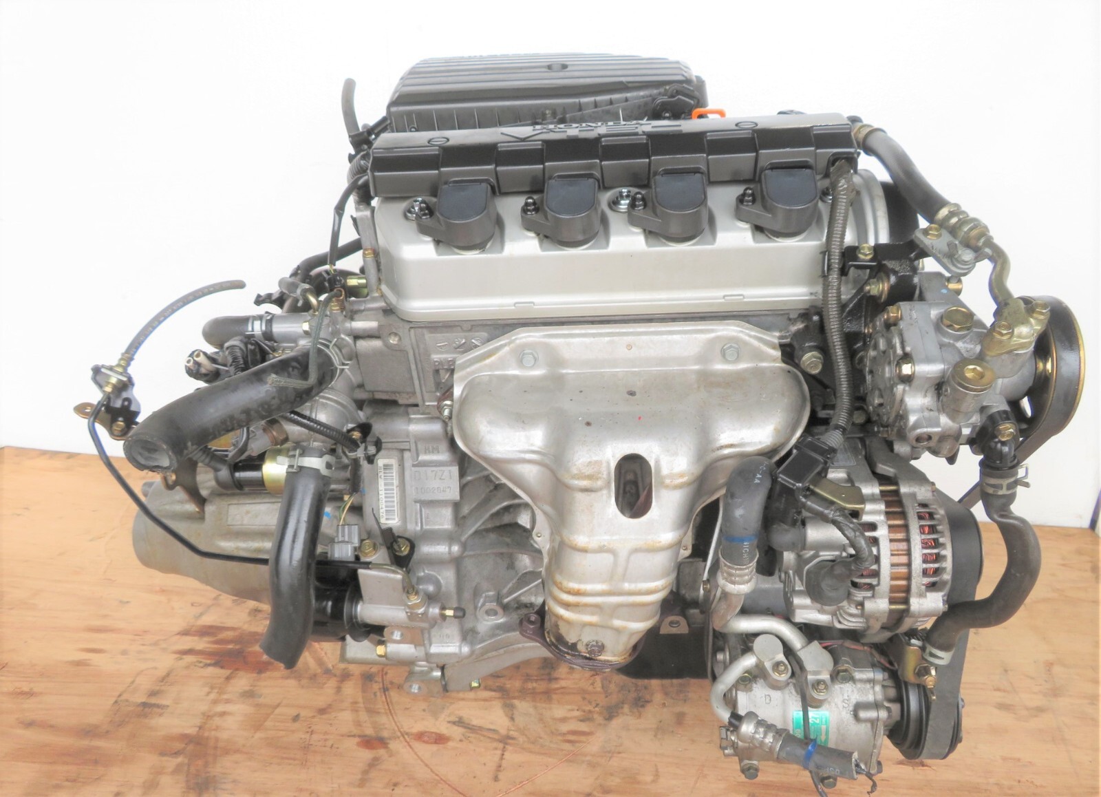 01-05 HONDA CIVIC 1.7L ENIGNE VTEC 5 SPEED MANUAL TRANSMISSION JDM D17A MOTOR