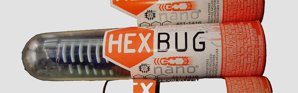 HEXBUG Nano - White/blue -2013 New free shipping