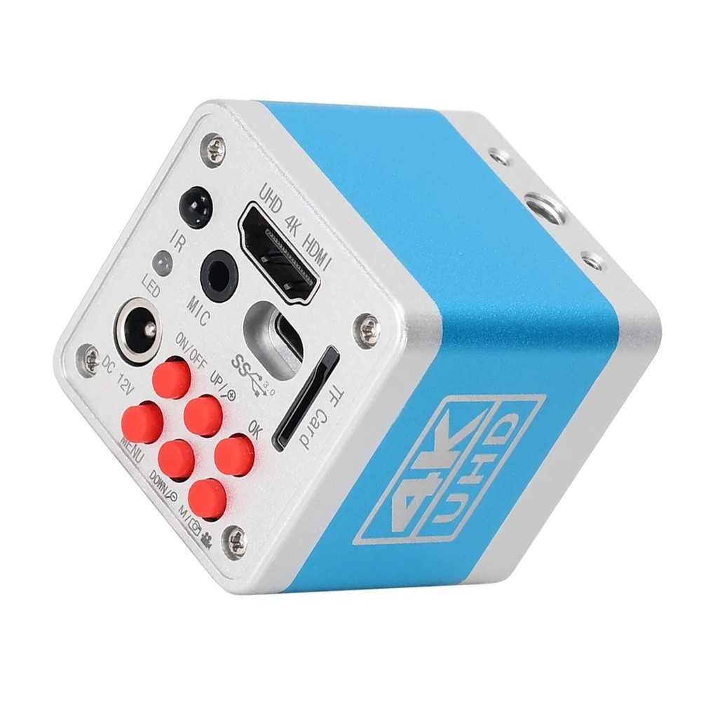 HY-6110 4K UHD Microscope Camera Camera USB Camera with 32G TF Card