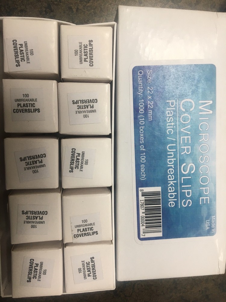 Microscope Slide cover slips