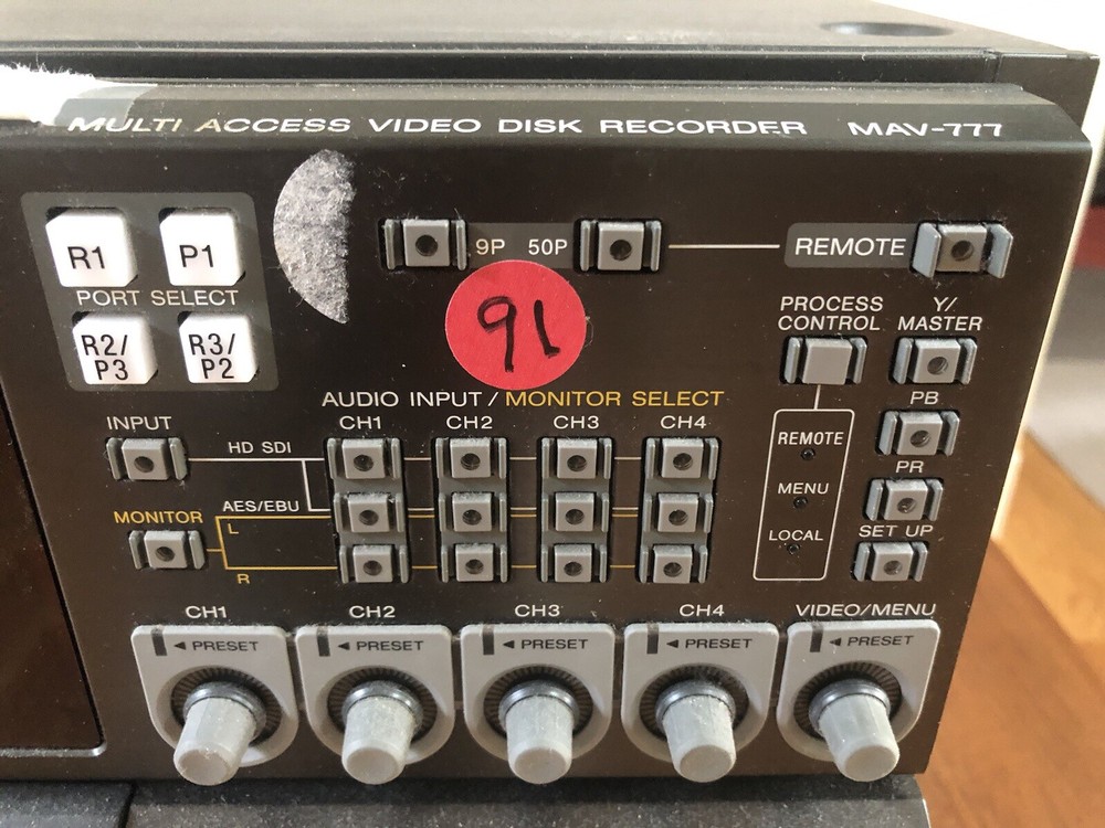 Sony MAV-777 Multi Access Video Disc Recorder