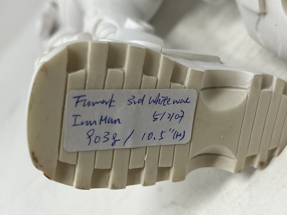 IRON MAN SUBCASTS STATUE UPPER DECK MARVEL COMICS 10.5" blank prototype?